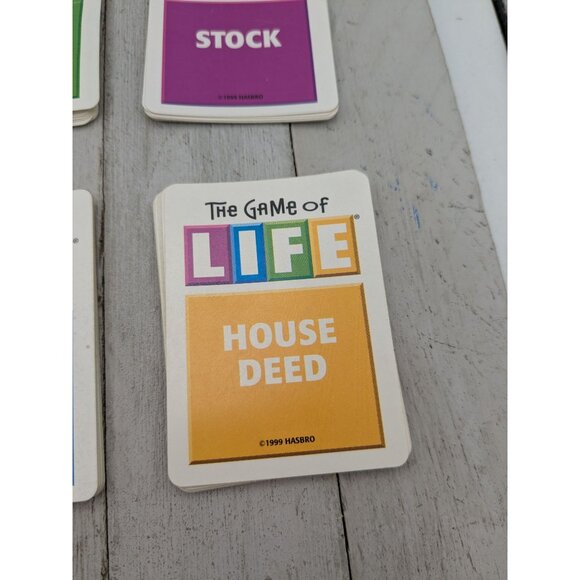 The Game of Life Replacement Parts Stock House Salary Career Cards, Life Tokens - Picture 3 of 11